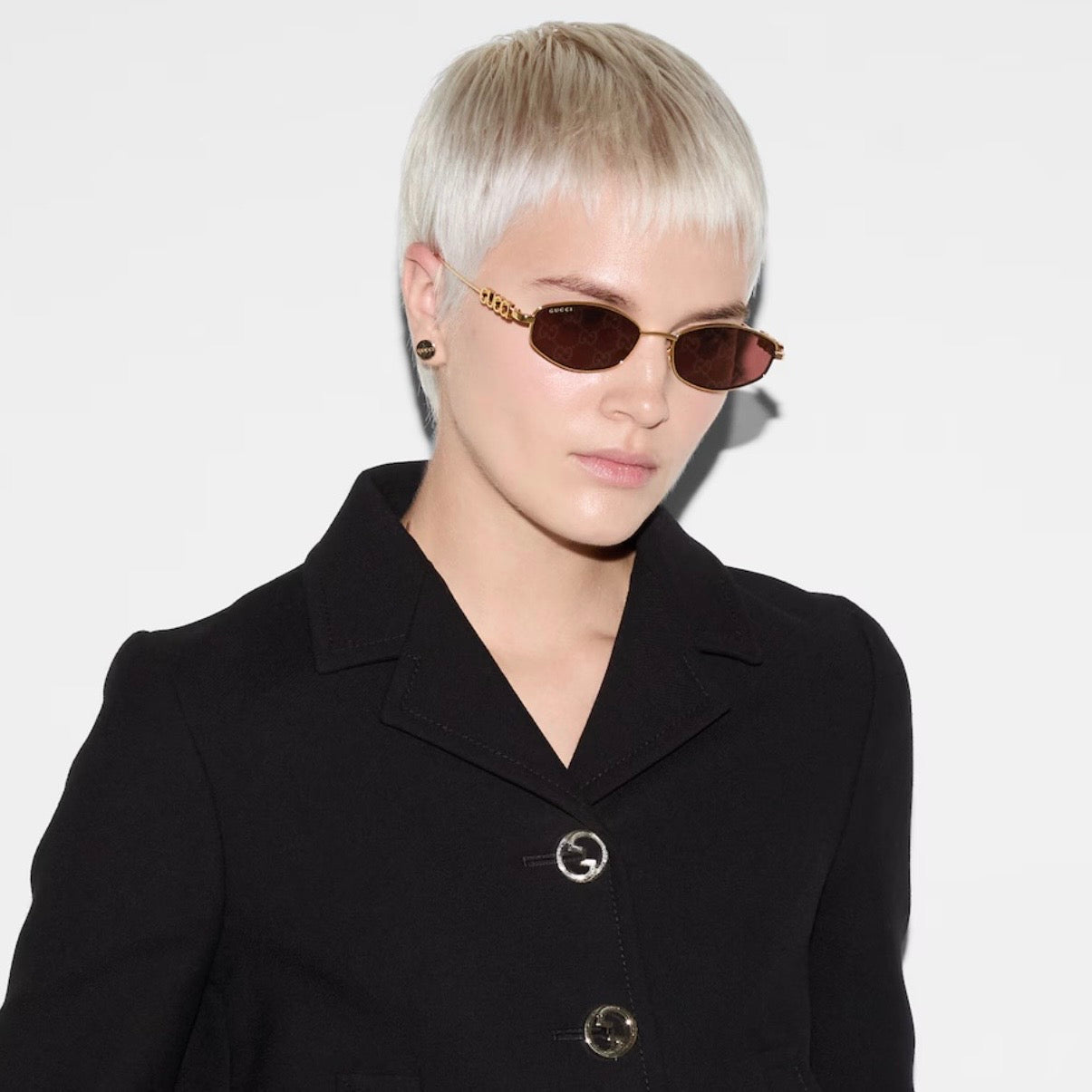 Lunettes de soleil ovales