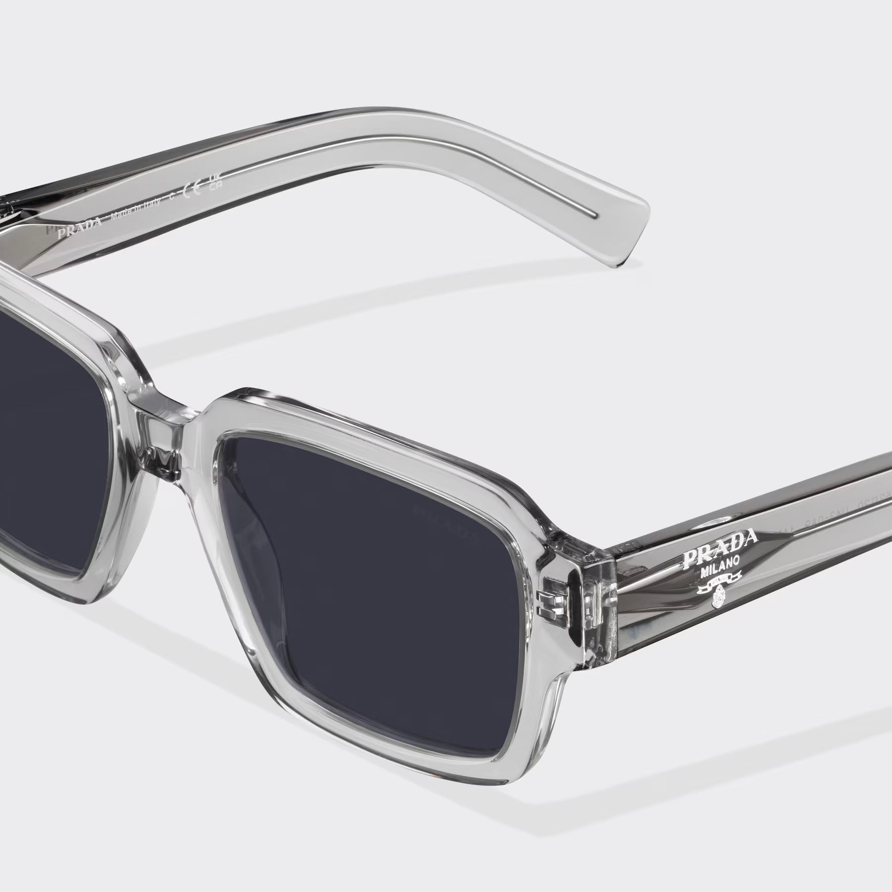 Lunettes de soleil avec logo Prada