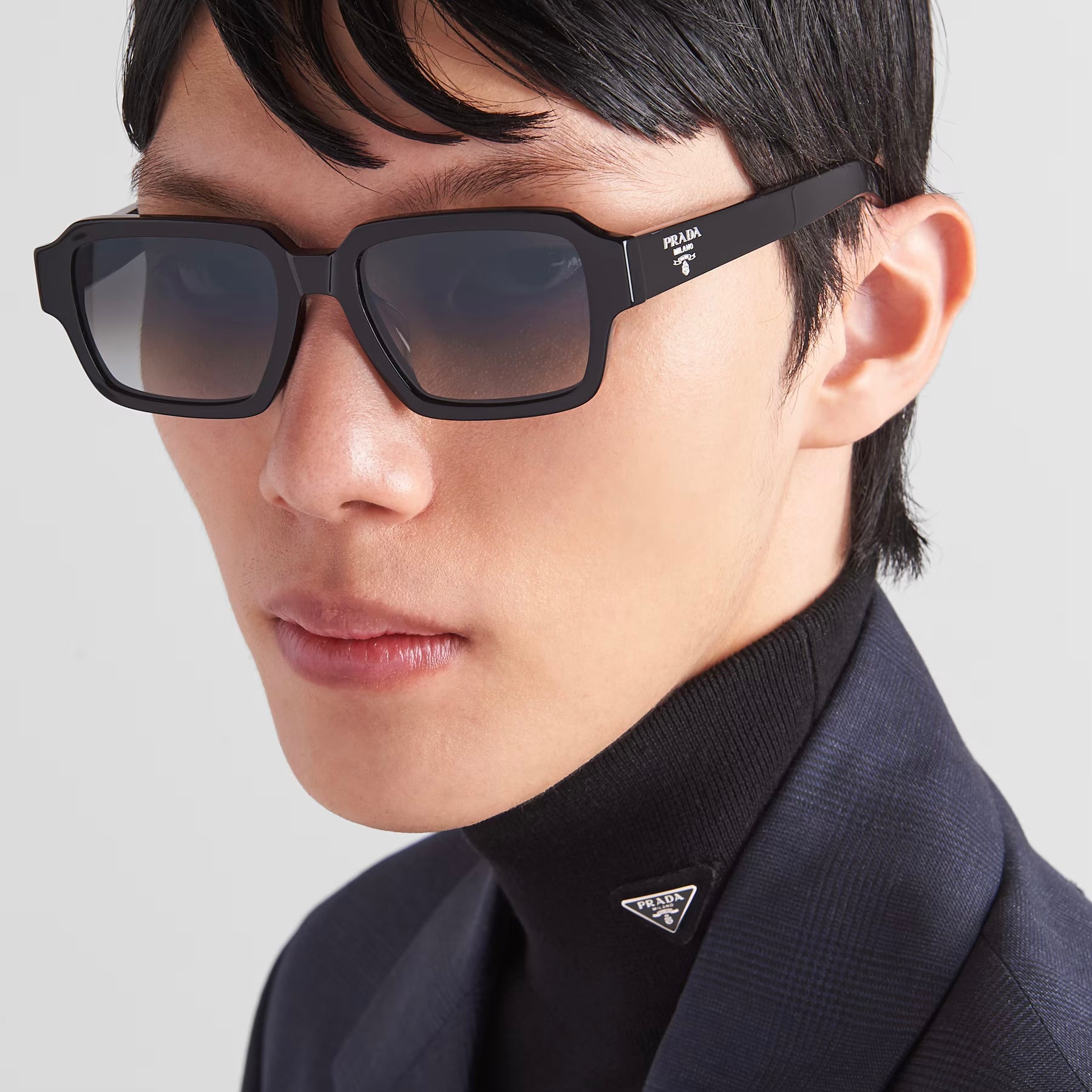 Lunettes de soleil avec logo Prada