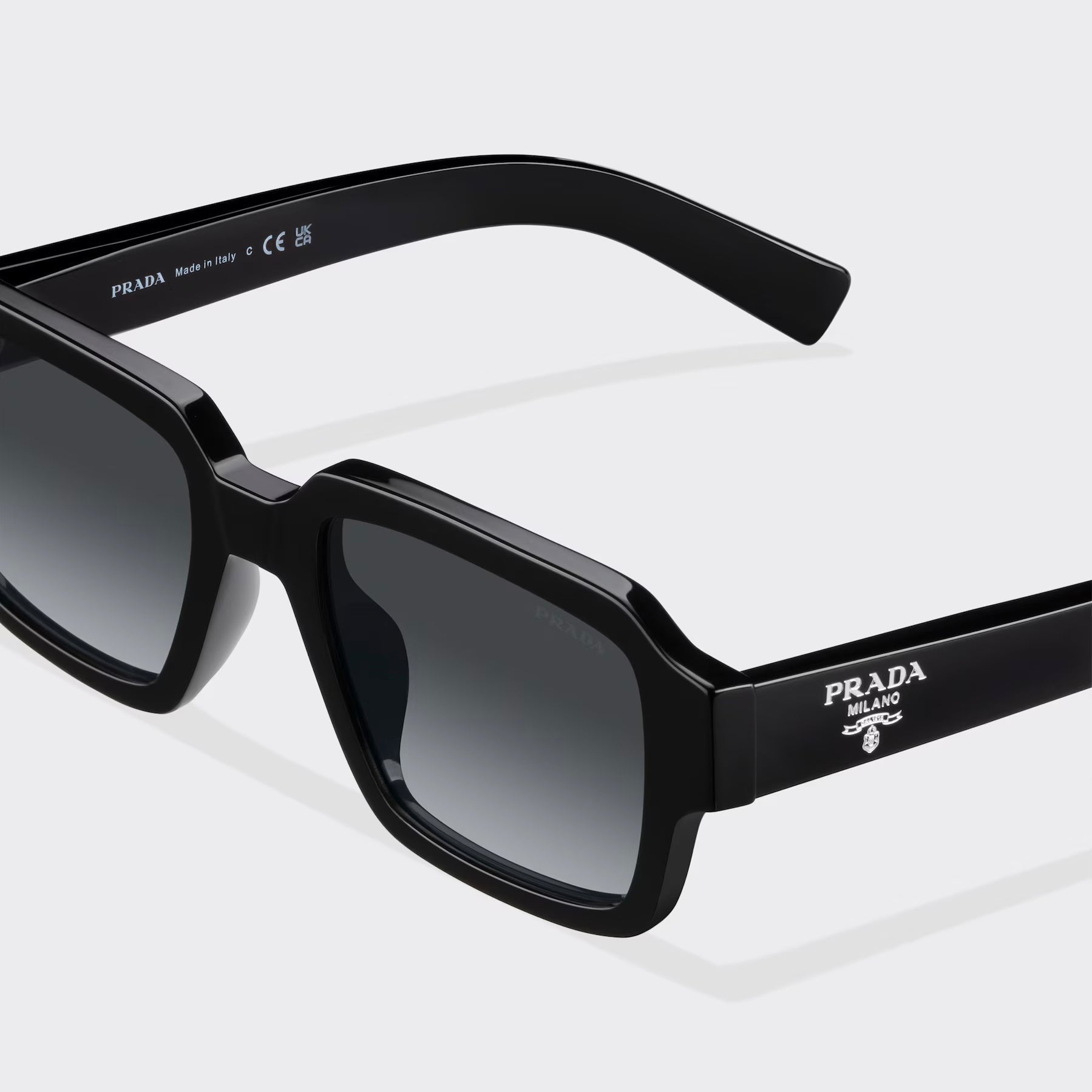 Lunettes de soleil avec logo Prada
