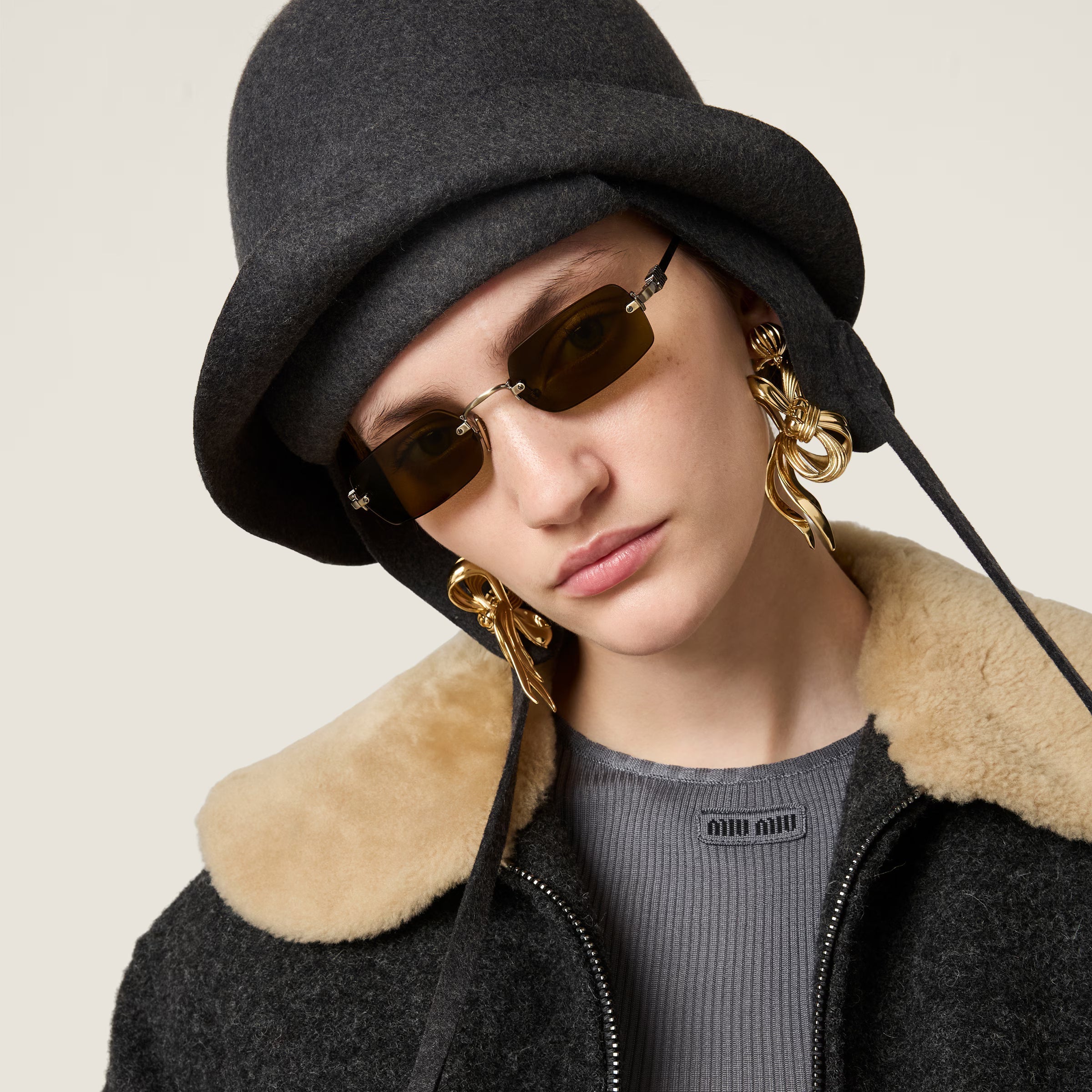 Lunettes de soleil de la collection Miu Miu Eyewear