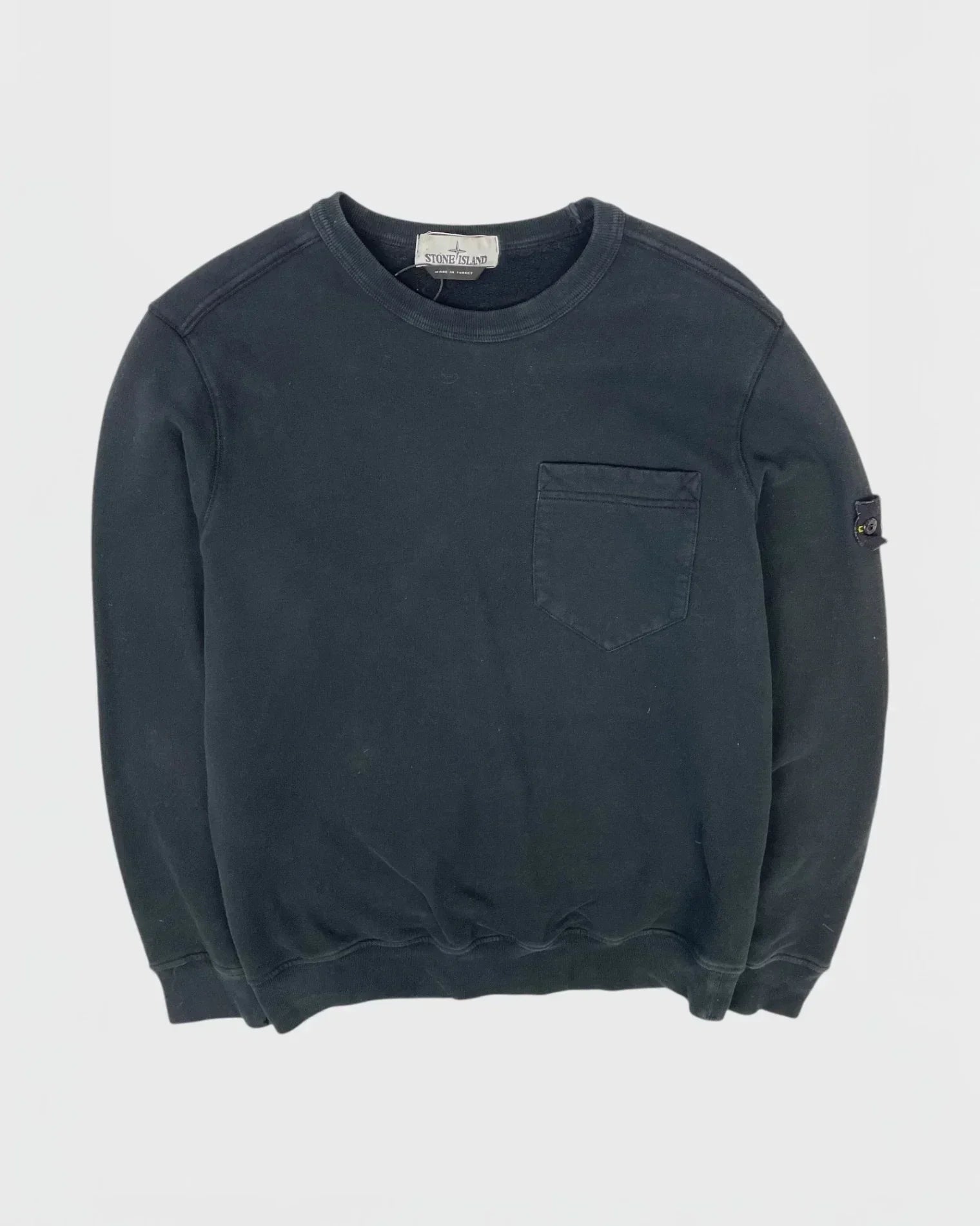 Stone Island pull - Noir (6)