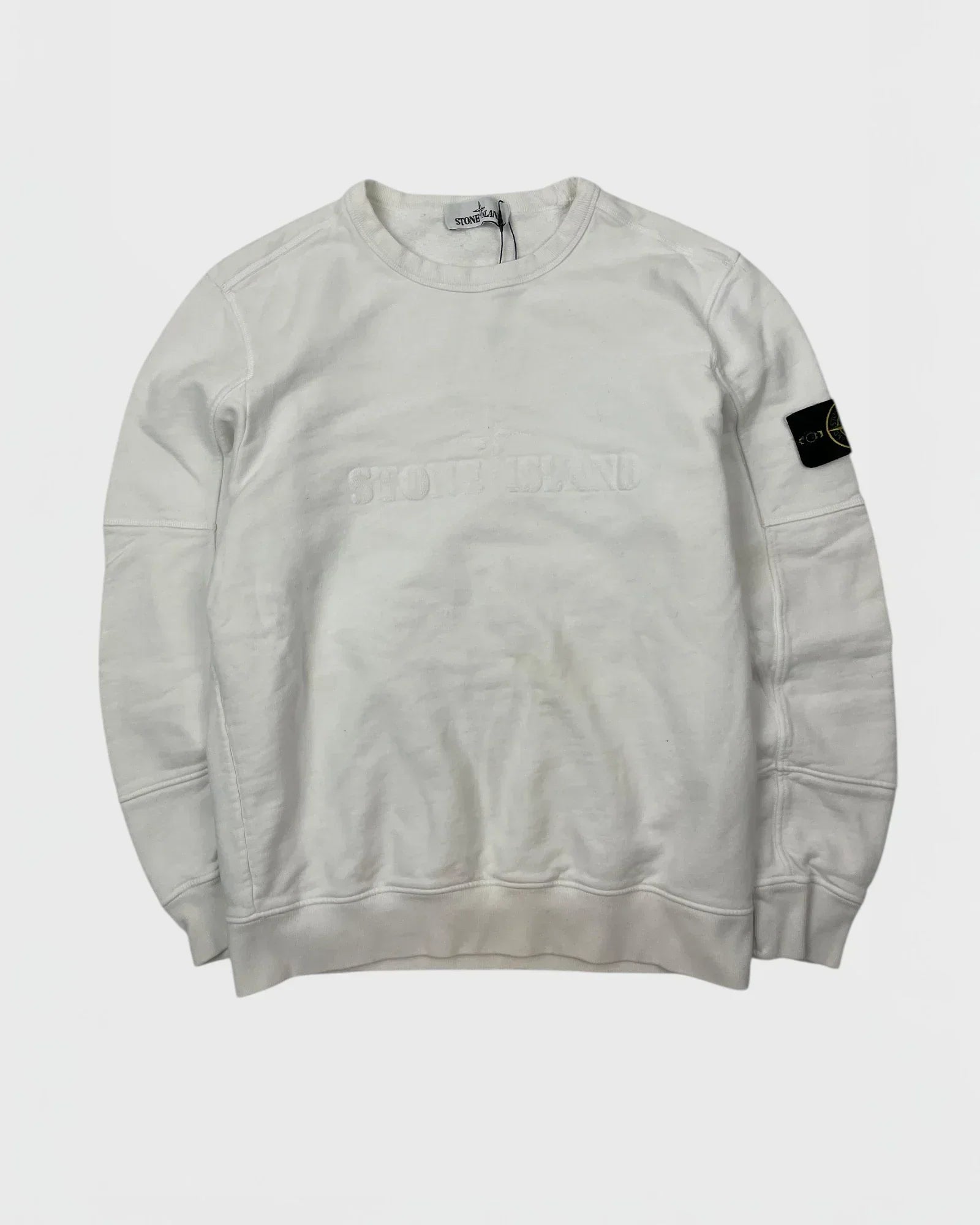 Stone Island pull - Blanc (2)