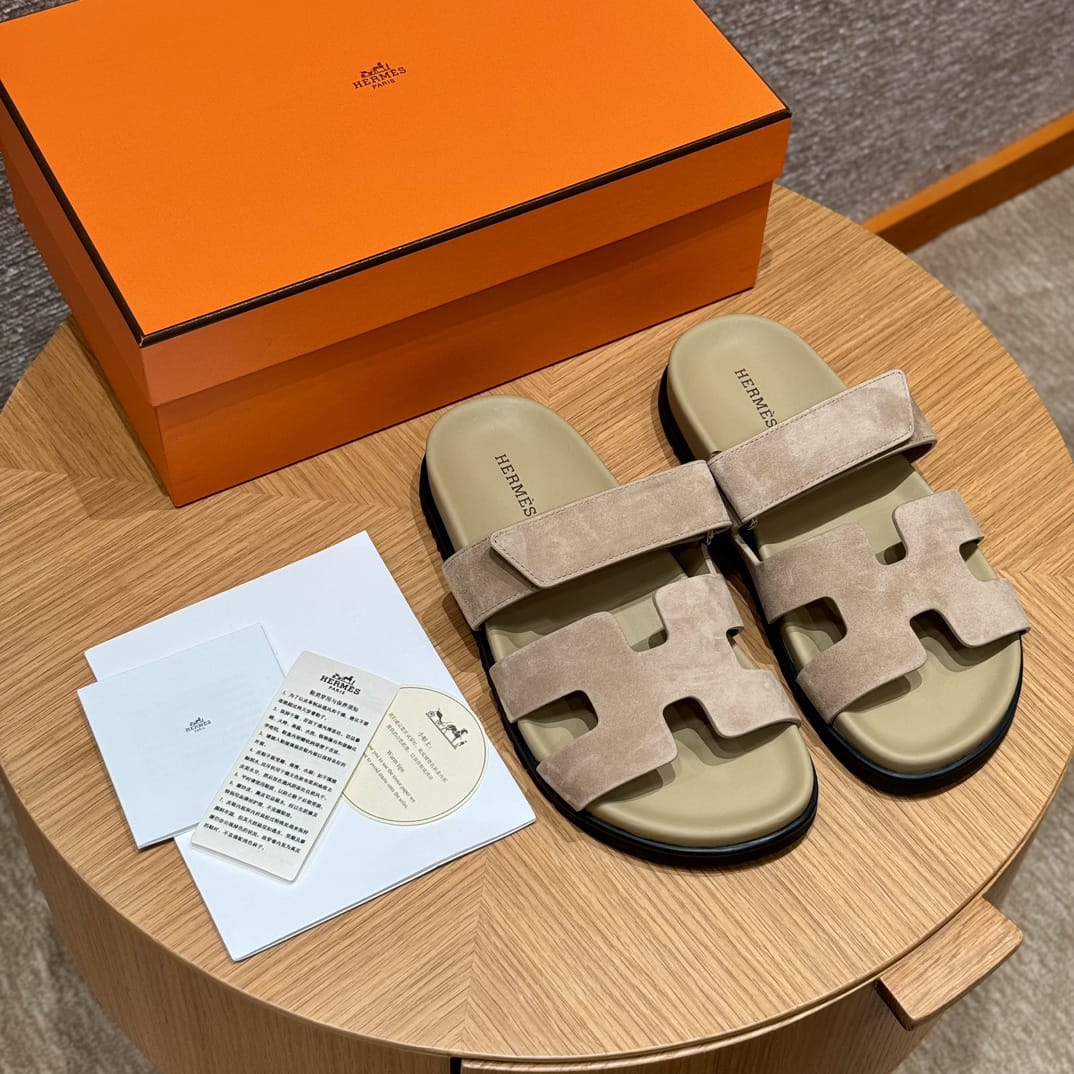 Sandales Chypre Hermès Beige